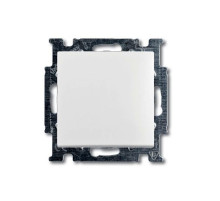 1012-0-2139 Basic 55 Выключатель одноклавишный (альпийский белый) 