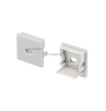Заглушка ARH-WIDE-B-H20 Square с отверстием (arlight, Пластик)
