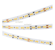 Лента RT-A168-10mm 24V Dim-To-Warm (14.4 W/m, IP20, 2835, 5m) (arlight, Открытый)