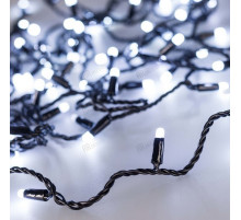 Светодиодная гирлянда ARD-STRING-CLASSIC-10000-BLACK-100LED-MILK-FLASH White (230V, 7W) (Ardecoled,