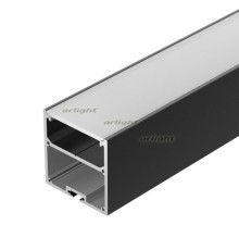 Профиль с экраном SL-LINE-5050-2500 BLACK+OPAL (arlight, Алюминий)