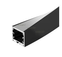 Профиль SL-ARC-3535-TWIST180-500 BLACK (arlight, Алюминий)