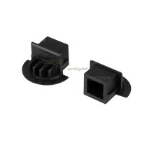 Заглушка для PDS-F черная глухая (arlight, Пластик)