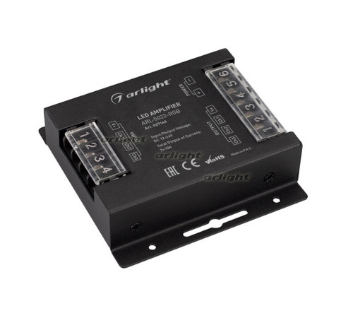 Усилитель ARL-5022-RGB (12-24V, 3x10A, 360-720W) (arlight, IP20 Металл, 2 года) Усилитель ARL-5022-RGB (12-24V, 3x10A, 360-720W) (arlight, IP20 Металл, 2 года)