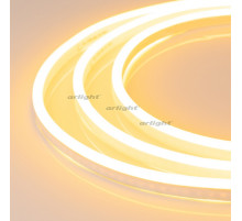 Гибкий неон ARL-NEON-1608YH-SIDE 24V Yellow (arlight, 6 Вт/м, IP65)
