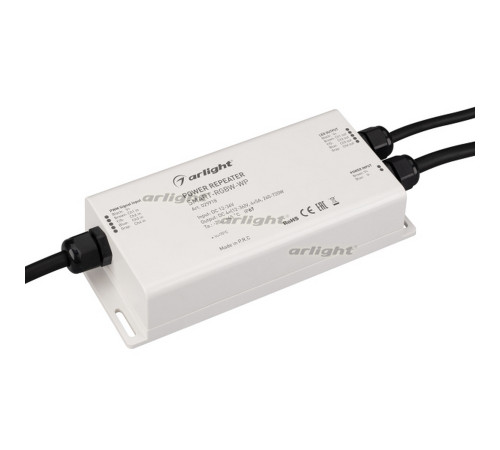 Усилитель SMART-RGBW-WP (12-36V, 4x5A) (arlight, IP67 Пластик, 5 лет) Усилитель SMART-RGBW-WP (12-36V, 4x5A) (arlight, IP67 Пластик, 5 лет)
