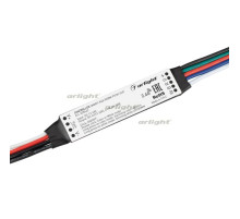 Контроллер SMART-K48-RGBW-PUSH-SUF (12-24V, 4x1A, 2.4G) (arlight, Пластик)