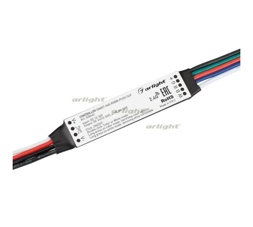 Контроллер SMART-K48-RGBW-PUSH-SUF (12-24V, 4x1A, 2.4G) (arlight, Пластик) Контроллер SMART-K48-RGBW-PUSH-SUF (12-24V, 4x1A, 2.4G) (arlight, Пластик)