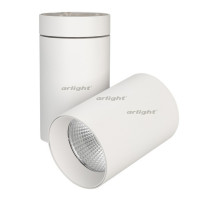 Светильник SP-POLO-SURFACE-TURN-R85-15W Day4000 (WH-WH, 40 deg) (arlight, IP20 Металл, 3 года)