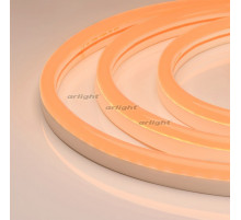 Гибкий неон ARL-NEON-2615PH-SIDE 24V Amber (arlight, 8 Вт/м, IP65)