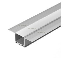 Профиль PLS-LOCK-H25-F-HIDE-2000 (arlight, Алюминий)