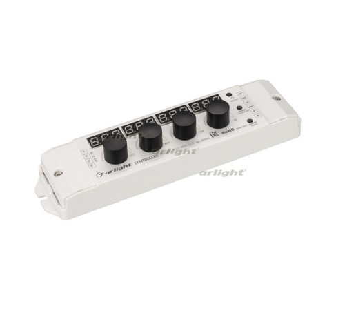 Контроллер SMART-K60-MIX-SUF (12-24V, 4x4A, 2.4G) (arlight, IP20 Пластик, 5 лет) Контроллер SMART-K60-MIX-SUF (12-24V, 4x4A, 2.4G) (arlight, IP20 Пластик, 5 лет)