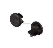 Заглушка для ROUND-D10.5 BLACK глухая (arlight, Пластик)