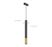Светильник MAG-SPOT-HANG-25-R30-5W Day4000 (BK-GD, 45 deg, 24V) (arlight, IP20 Металл, 3 года)
