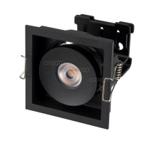 Светильник CL-SIMPLE-S80x80-9W Warm3000 (BK, 45 deg) (arlight, IP20 Металл, 3 года)