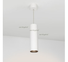 Светильник SP-POLO-HANG-LONG300-R85-15W Warm3000 (WH-BK, 40 deg) (arlight, IP20 Металл, 3 года)