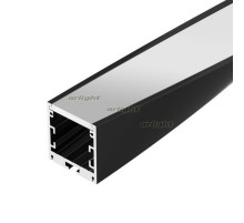 Профиль SL-ARC-3535-TWIST90R-400 BLACK (arlight, Алюминий)