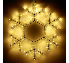 Фигура ARD-SNOWFLAKE-M7-450x375-126LED Warm (230V, 7.5W) (Ardecoled, IP65)