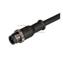 Коннектор NEO-TAIL-R15-200-CON-M (BK) (arlight, IP67 Пластик, 3 года)