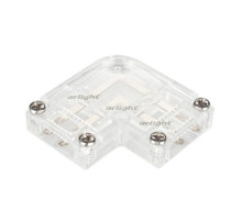 Коннектор угловой для ленты ARL-50000PV (15.5x6mm) прозрачный (arlight, Пластик)