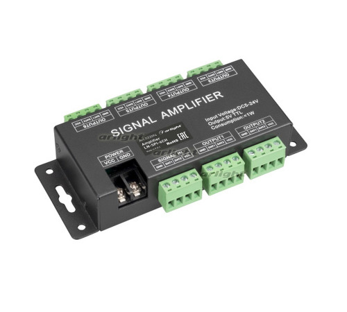 Усилитель сигнала LN-SPI-6CH (5-24V) (arlight, IP20 Металл, 1 год) Усилитель сигнала LN-SPI-6CH (5-24V) (arlight, IP20 Металл, 1 год)