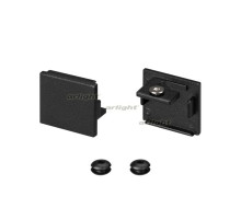 Заглушка SL-LINE-2522 BLACK глухая (arlight, Металл)
