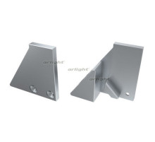 Заглушка для ALM-GLASS-10 с опорой правая глухая (arlight, Металл)