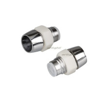 5PC Держатель 5мм (хром.пластик, с гайкой) (arlight, 5мм (круглый))