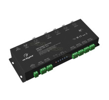 DMX-сплиттер SMART-DMX-4CH (12-36V, XLR3) (arlight, IP20 Металл, 5 лет)