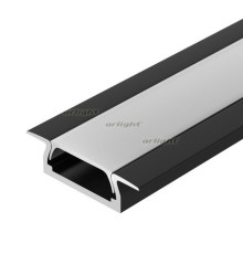 Профиль MIC-F-2000 ANOD Black (arlight, Алюминий)