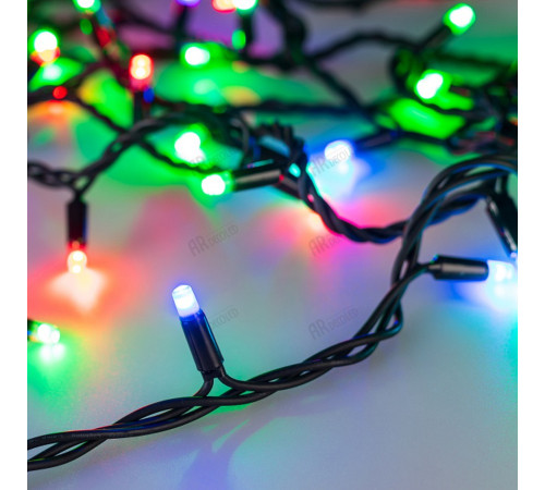 Светодиодная гирлянда ARD-STRING-PRO-10000-BLACK-100LED-LIVE RGB-DMX (24V, 10W) (Ardecoled, IP65) Светодиодная гирлянда ARD-STRING-PRO-10000-BLACK-100LED-LIVE RGB-DMX (24V, 10W) (Ardecoled, IP65)