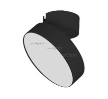 Светильник SP-RONDO-FLAP-R175-16W Warm3000 (BK, 110 deg) (arlight, IP40 Металл, 3 года)