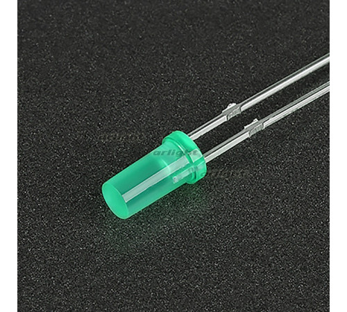 Светодиод ARL-3033PGD-450mcd (arlight, 3мм (цилиндр)) Светодиод ARL-3033PGD-450mcd (arlight, 3мм (цилиндр))