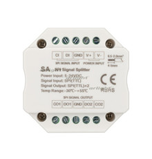 Усилитель SMART-SPI (12-24V, 2 output) (arlight, IP20 Пластик, 5 лет)