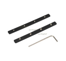 Коннектор прямой MAG-CON-45-UP (BK) (arlight, Металл)