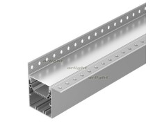 Профиль SL-LINIA55-FANTOM-EDGE-2000 ANOD (arlight, Алюминий)