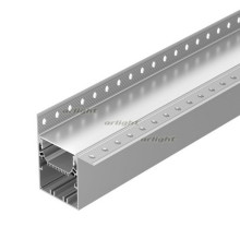 Профиль SL-LINIA55-FANTOM-EDGE-2000 ANOD (arlight, Алюминий)