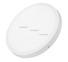 Светильник SP-BASIC-R600-48W Warm3000 (WH, 120 deg, 230V) (arlight, IP40 Металл, 3 года)