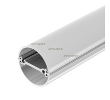 Профиль ROUND-D30-DUAL-2000 ANOD (arlight, Алюминий)