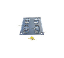 Блок линз STB 4 (130x60°, 4 LED) (Turlens, -)