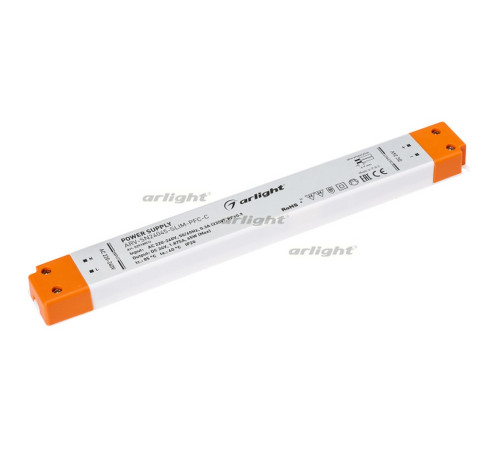 Блок питания ARV-SN24045-SLIM-PFC-C (24V, 1.87A, 45W) (Arlight, IP20 Пластик, 3 года) Блок питания ARV-SN24045-SLIM-PFC-C (24V, 1.87A, 45W) (Arlight, IP20 Пластик, 3 года)