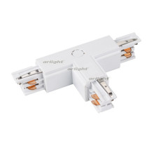 Коннектор тройной LGD-4TR-CON-INT-R2-WH (C) (arlight, IP20 Пластик, 3 года)