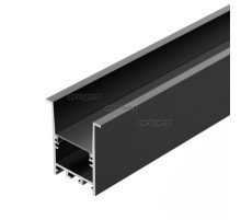 Профиль SL-COMFORT-4551-F-2000 ANOD BLACK (arlight, Алюминий)