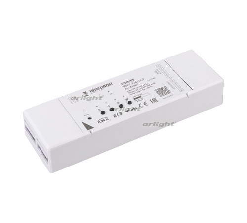 INTELLIGENT ARLIGHT Диммер KNX-104-SUF (12-36V, 4x5A) (INTELLIGENT ARLIGHT, Пластик) INTELLIGENT ARLIGHT Диммер KNX-104-SUF (12-36V, 4x5A) (INTELLIGENT ARLIGHT, Пластик)