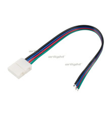 Коннектор выводной FIX-RGB-10mm-150mm-X1 (4-pin) (arlight, -)
