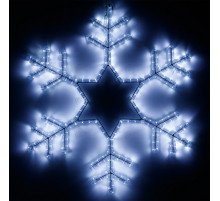 Фигура ARD-SNOWFLAKE-M4-750x750-324LED White (230V, 18W) (Ardecoled, IP65)