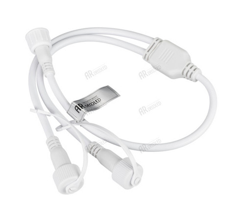 Коннектор питания ARD-CLASSIC-SYNC-RGB White (230V, 2 ports) (Ardecoled, Закрытый) Коннектор питания ARD-CLASSIC-SYNC-RGB White (230V, 2 ports) (Ardecoled, Закрытый)