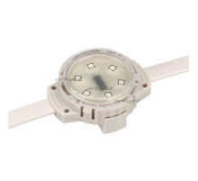 Модуль управляемый SOLEX-DMX-3535-6-24V RGB 120deg (D40x16mm, 1.5W, IP67) (arlight, -)