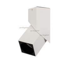 Светильник SP-TWIST-SURFACE-S60x60-12W Warm3000 (WH-BK, 30 deg) (arlight, IP40 Металл, 3 года)