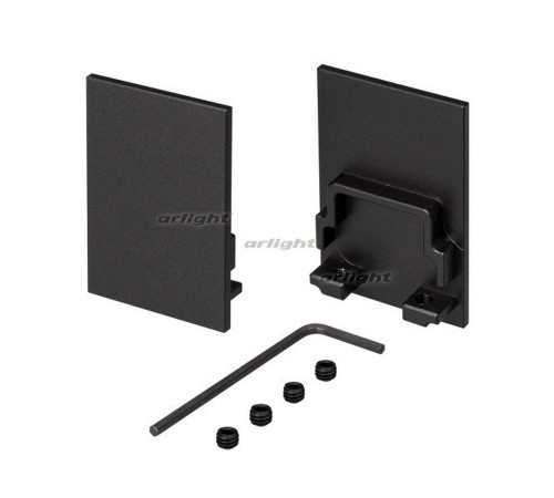 Заглушка SL-COMFORT-3551 BLACK глухая (arlight, Металл) Заглушка SL-COMFORT-3551 BLACK глухая (arlight, Металл)